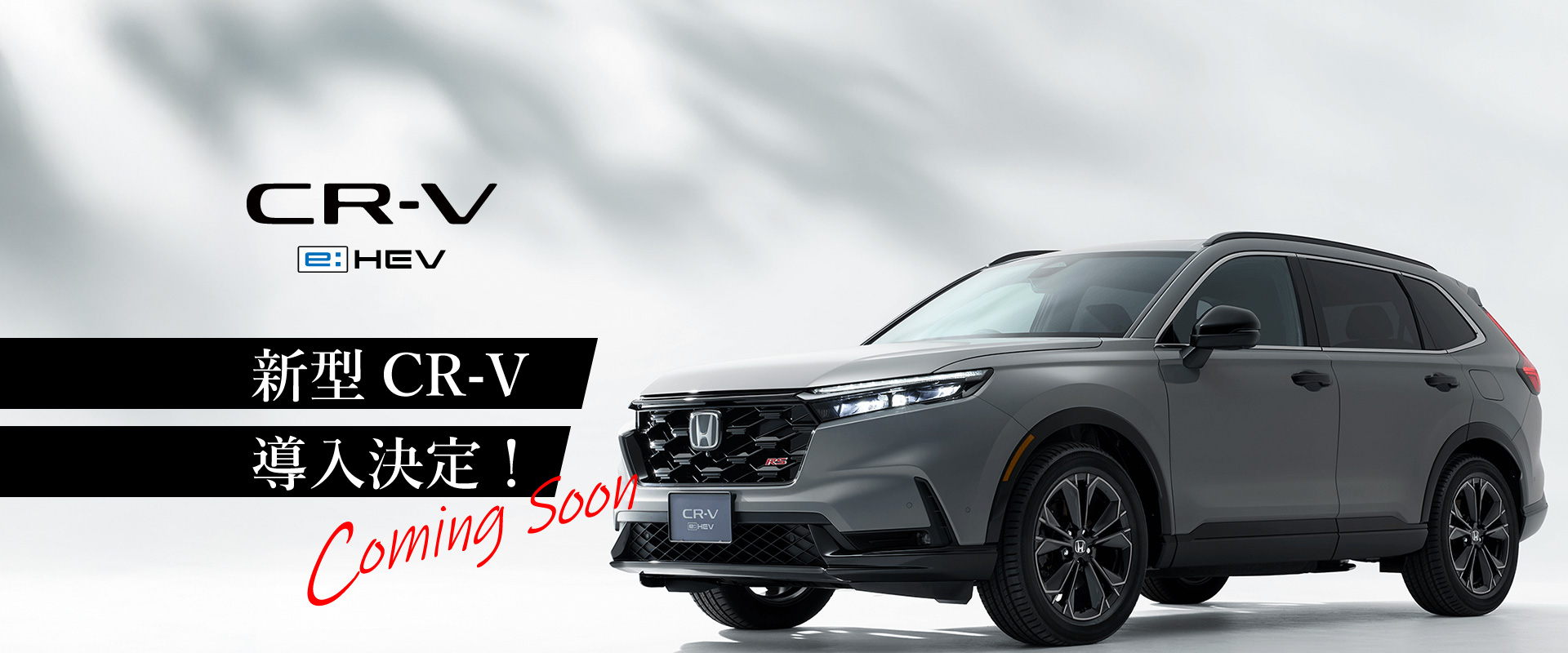 新型CR-V 導入決定!
